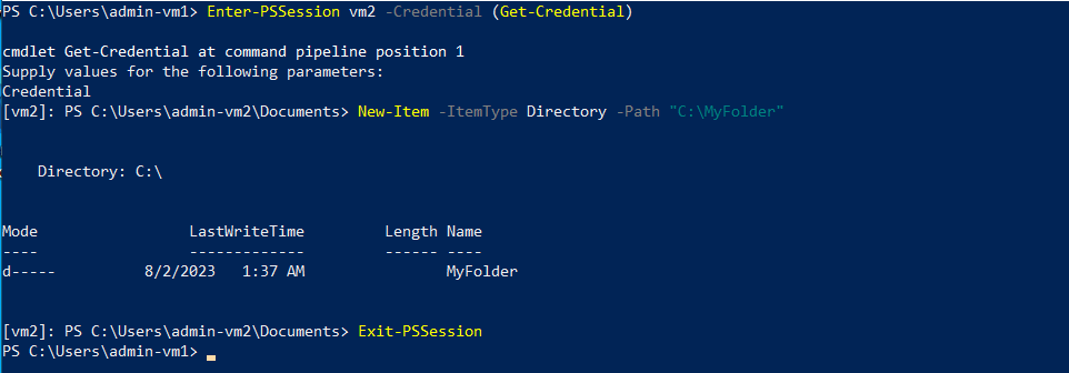 How To Create Folder On Remote Computer Using Powershell Byteinthesky 2196